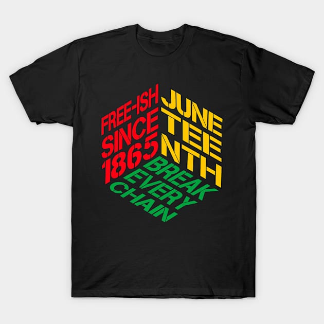 Juneteenth Shirt Pride African American Women Men Boys Girls T-Shirt by D'store Hesti Production